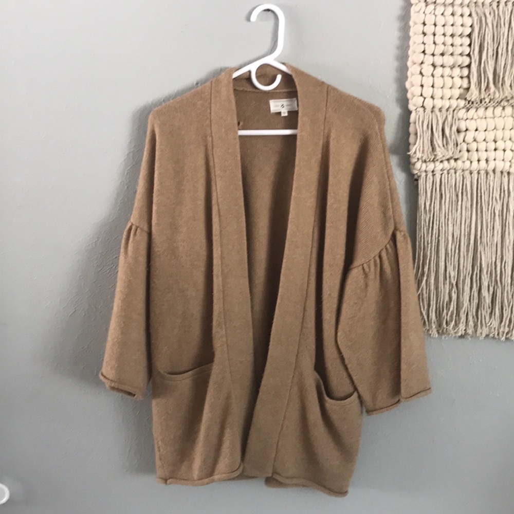 Oversized bell-sleeve Lou & Grey cardigan